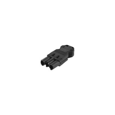 Male plug, GESIS®, 3-pole connector, 16A, 250V