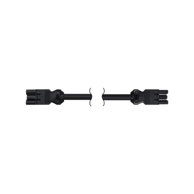 Connection cord, 1m, 3x3,25mm, 16A