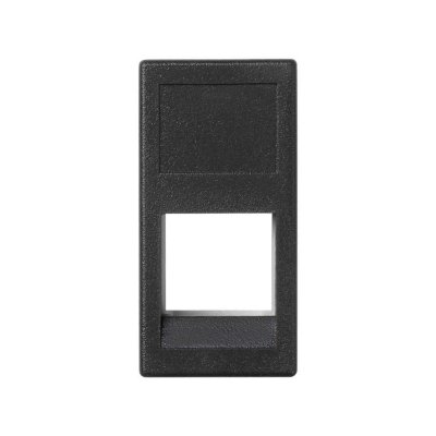 IT/telephone plague, K45, ORTRONICS, Single Without cover Flat, 45×22.5mm