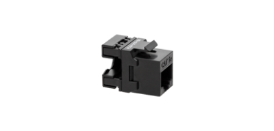 Computer socket RJ45 insert cat. 5e, shielded (FTP)