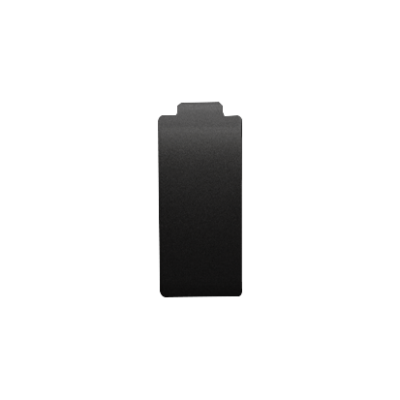 Simon 54 blind for loudspeaker sockets DGL3.01/.., black matt