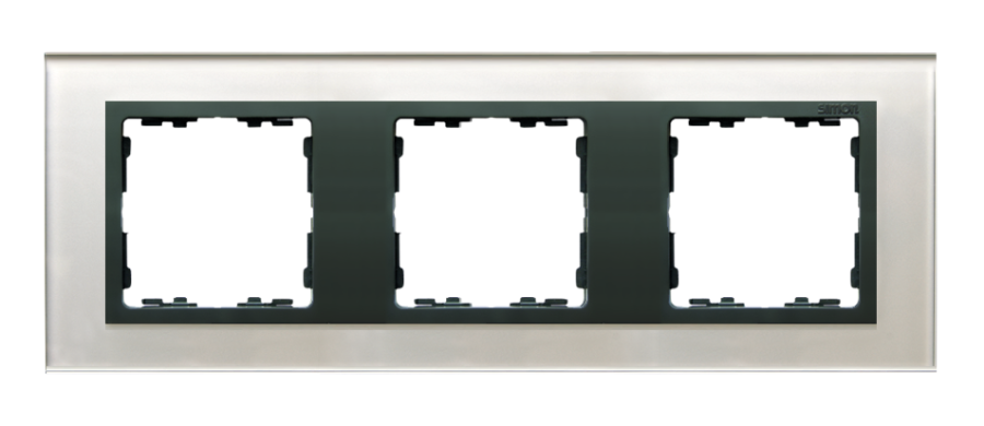 Simon82 Nature triple frame, glass, gray / Graphite