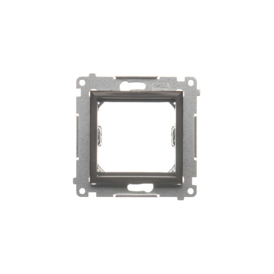 Simon 54 pereinamasis adapteris, skirtas 45x45 mm jungties tipui, matinė bronza, metalizuota