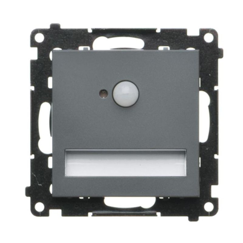 Simon 55 LED luminaire with motion sensor, 14V, (module), graphite mat