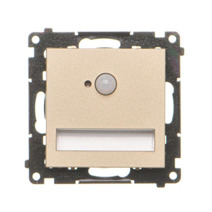 Simon 55 LED luminaire with motion sensor, 14V, (module), champagne matt