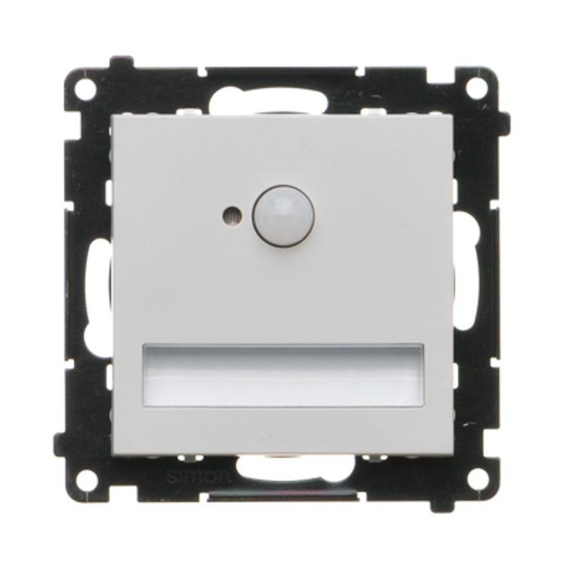 Simon 55 LED luminaire with motion sensor, 230V, (module), light gray matt