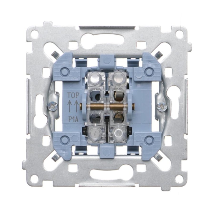 Simon 54 vienkontakčio mygtukas (mechanizmas), 16 A, greitasis jungimas
