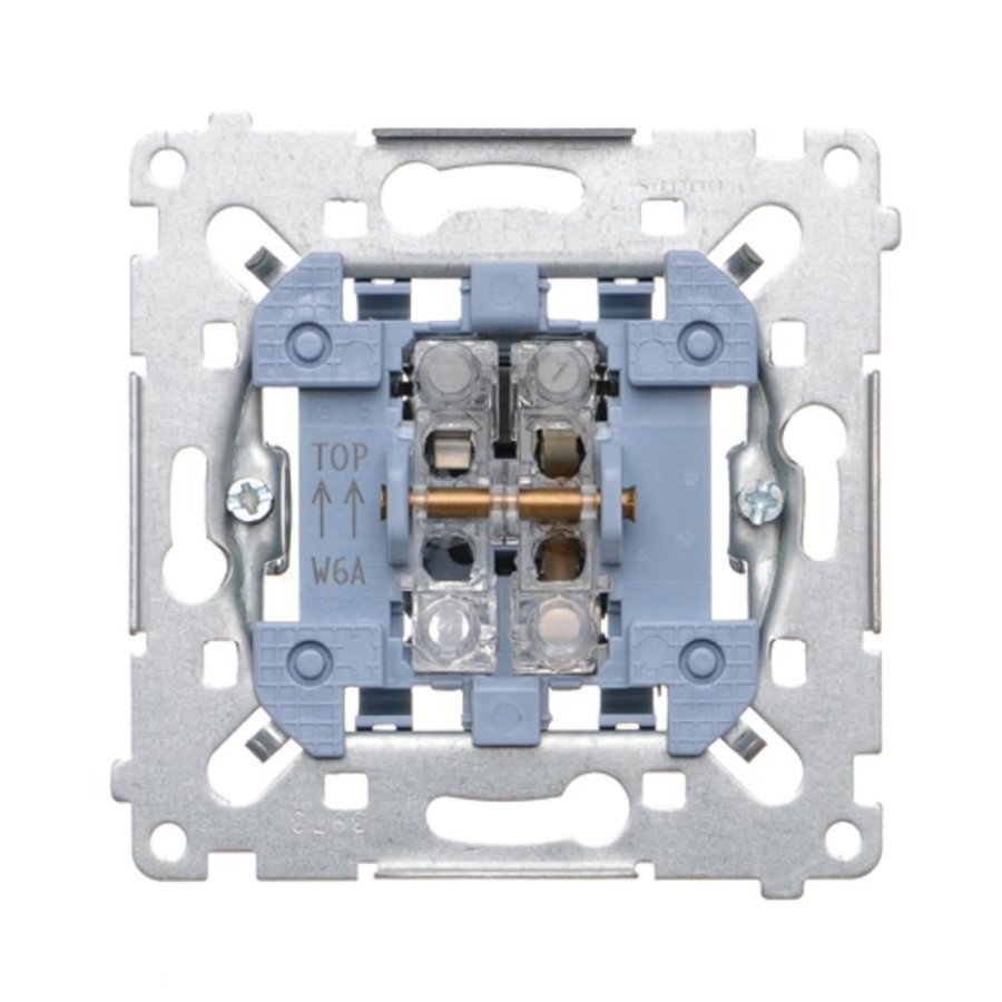 Simon 54 two-way switch, (Mechanism), 16AX, quick connection