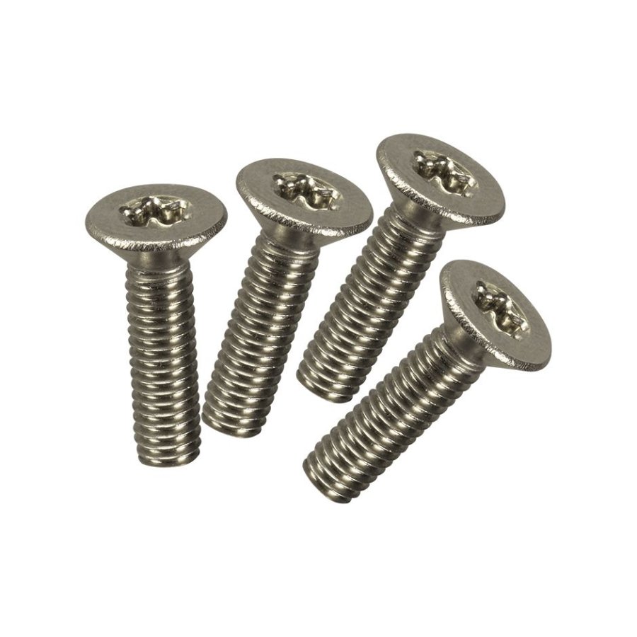 KT mounting screw set, for KSE floor boxes, (Spare piece), stainless steel
