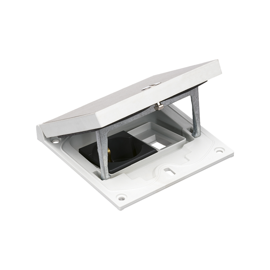Made-to-order product, Floor box insert, KGT, IP66, 16A, IK08, inox steel