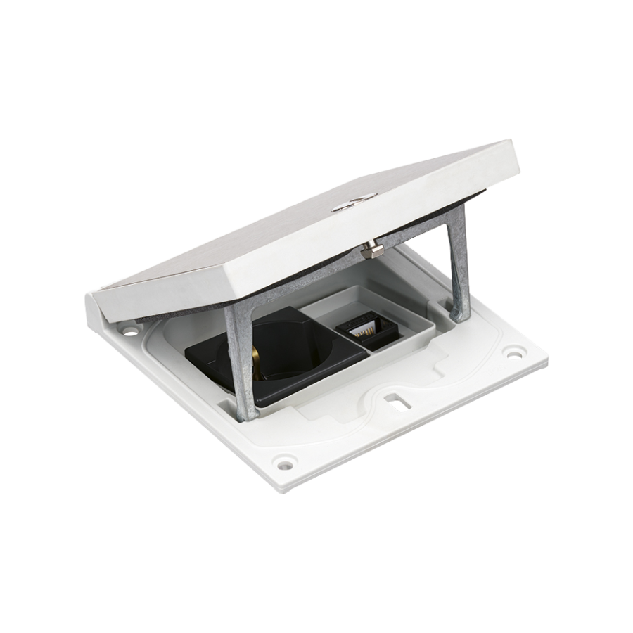 Made-to-order product, Floor box insert, KGT, IP66, 16A, IK08, inox steel