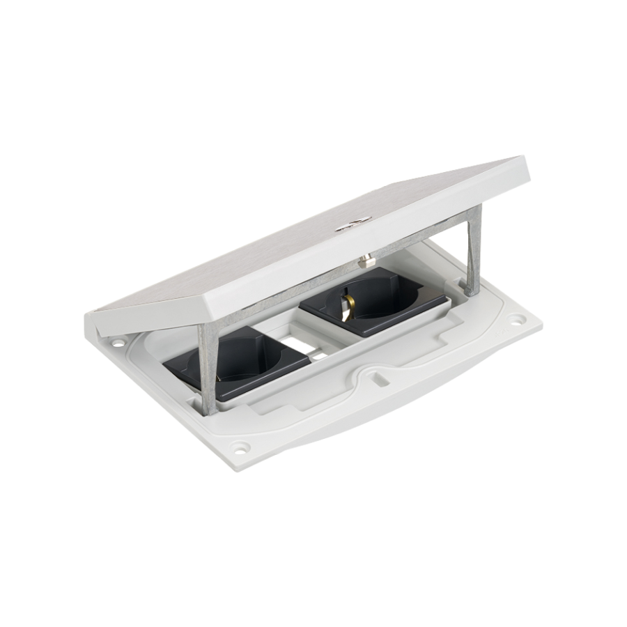 Made-to-order product, Floor box insert, KGT, IP66, 16A, IK08, inox steel