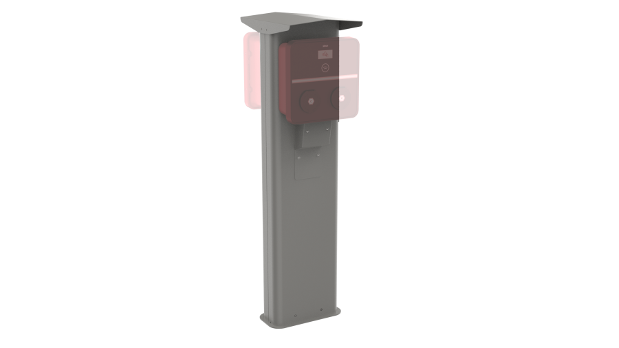 KT pedestal / stand for EV charging stations, compatible with: Xenon
