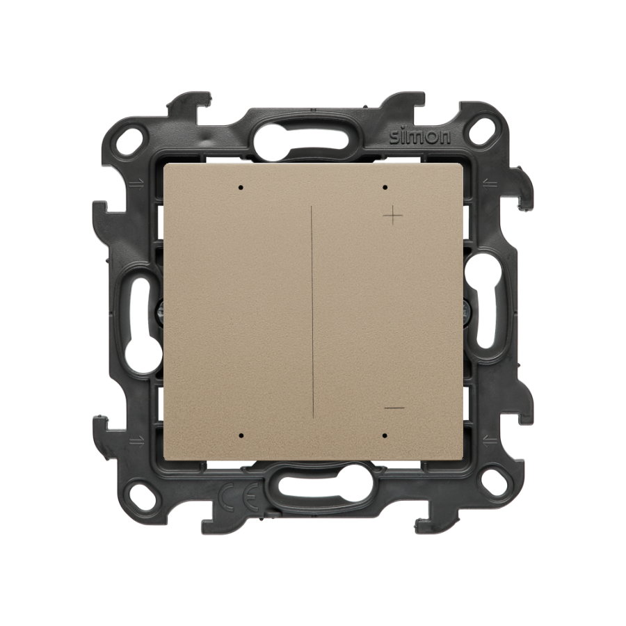 Dimmer for LED strips 12-24 V, controlled by a smartphone [Wi-Fi] - DIMMER RGBW, (module), Simon 24, 120 W, IP20, 5A, champagne matt