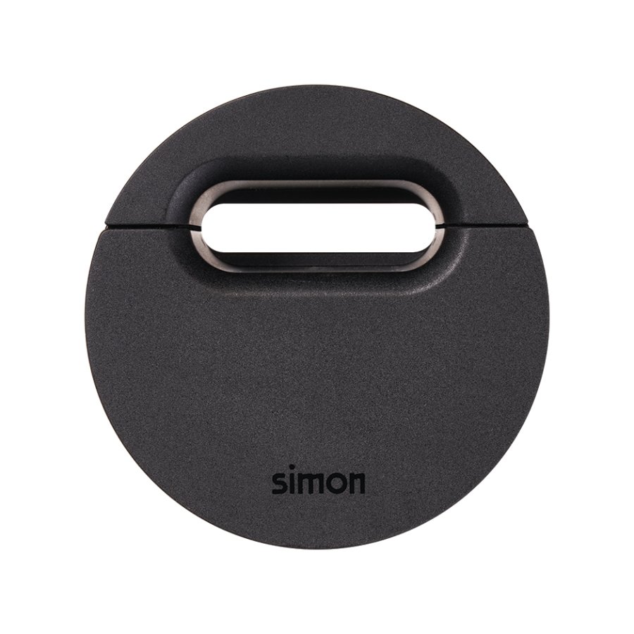 Baldų praėjimas (kabelio išėjimas), „Simon 400 Flash 60“, IP20, montavimo matmenys: Ø54 mm, juoda