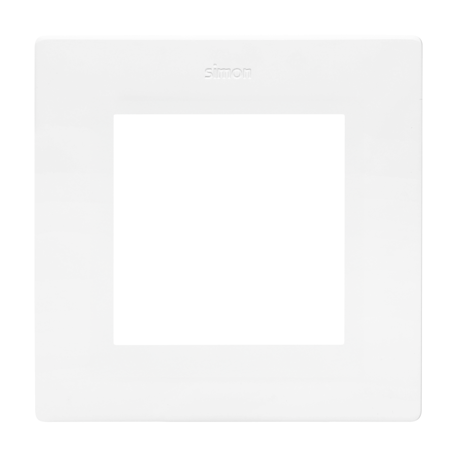 Single frame, Simon 24, IP20/IP44, white