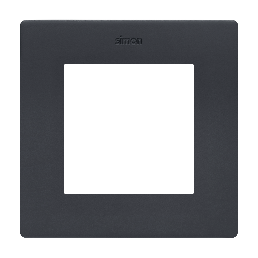 Single frame, Simon 24, IP20/IP44, graphite mat