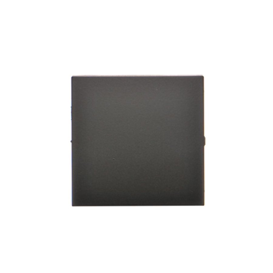 Simon 10 single button for switches and push buttons, for CW1.01/.. CP1.01/.. CW6.01/X/.. CW7.01/X/.., black matt