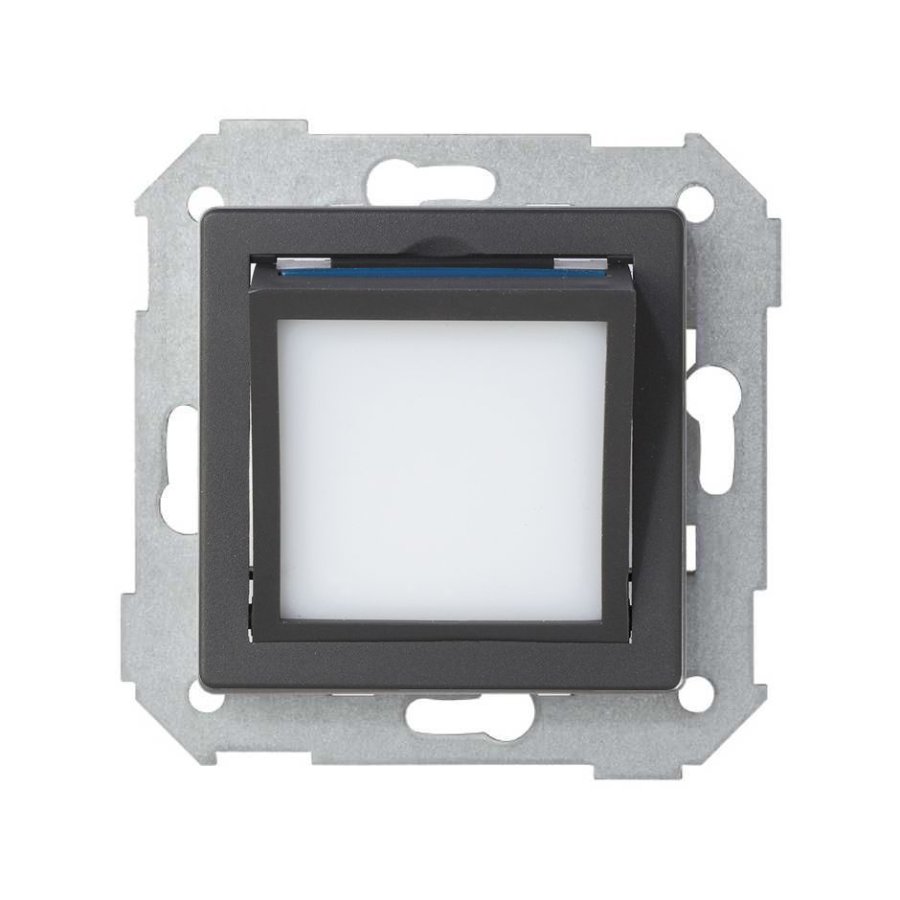 Simon 82 cover for dimmable LED module, graphite
