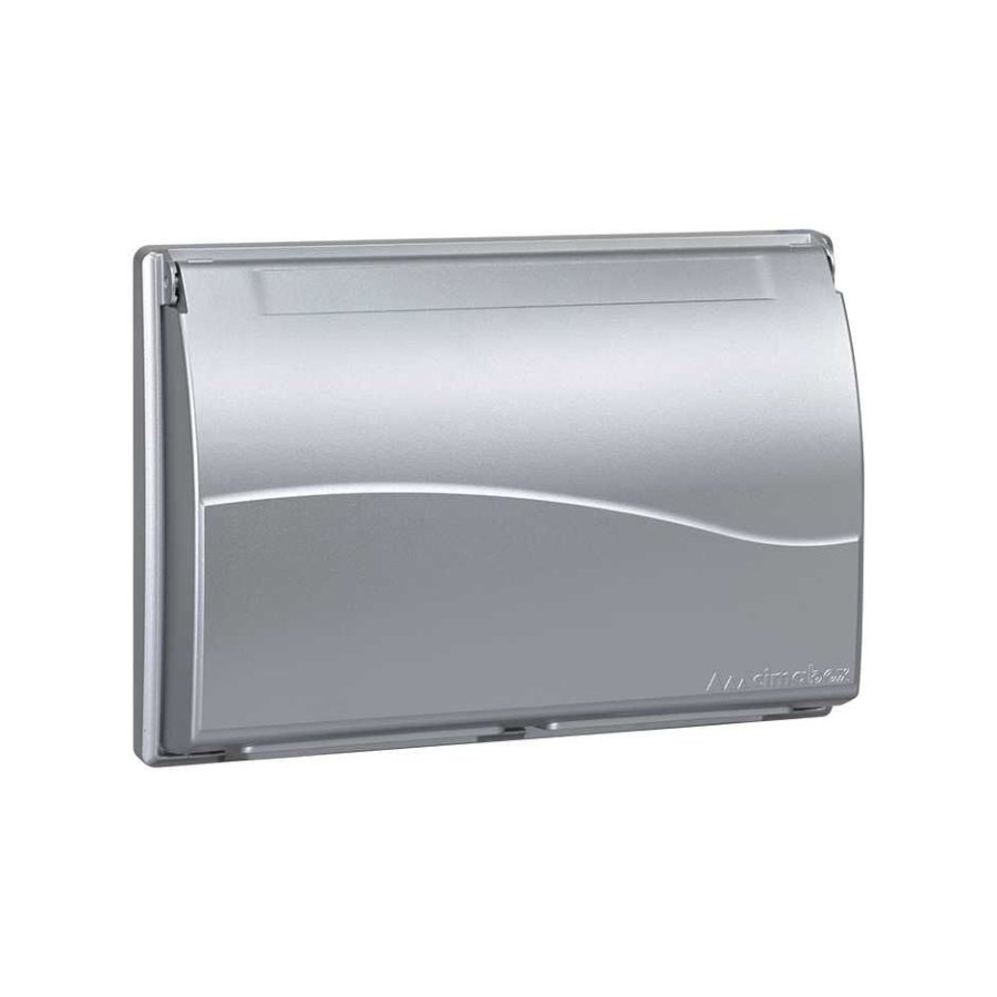 Housing frame with cover, CIMA PRO, 6×K45, aluminum
