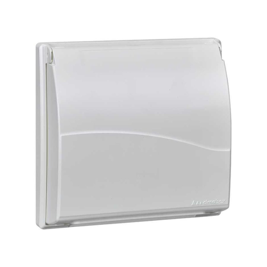 Housing frame with cover, CIMA PRO, 4×K45, pure white