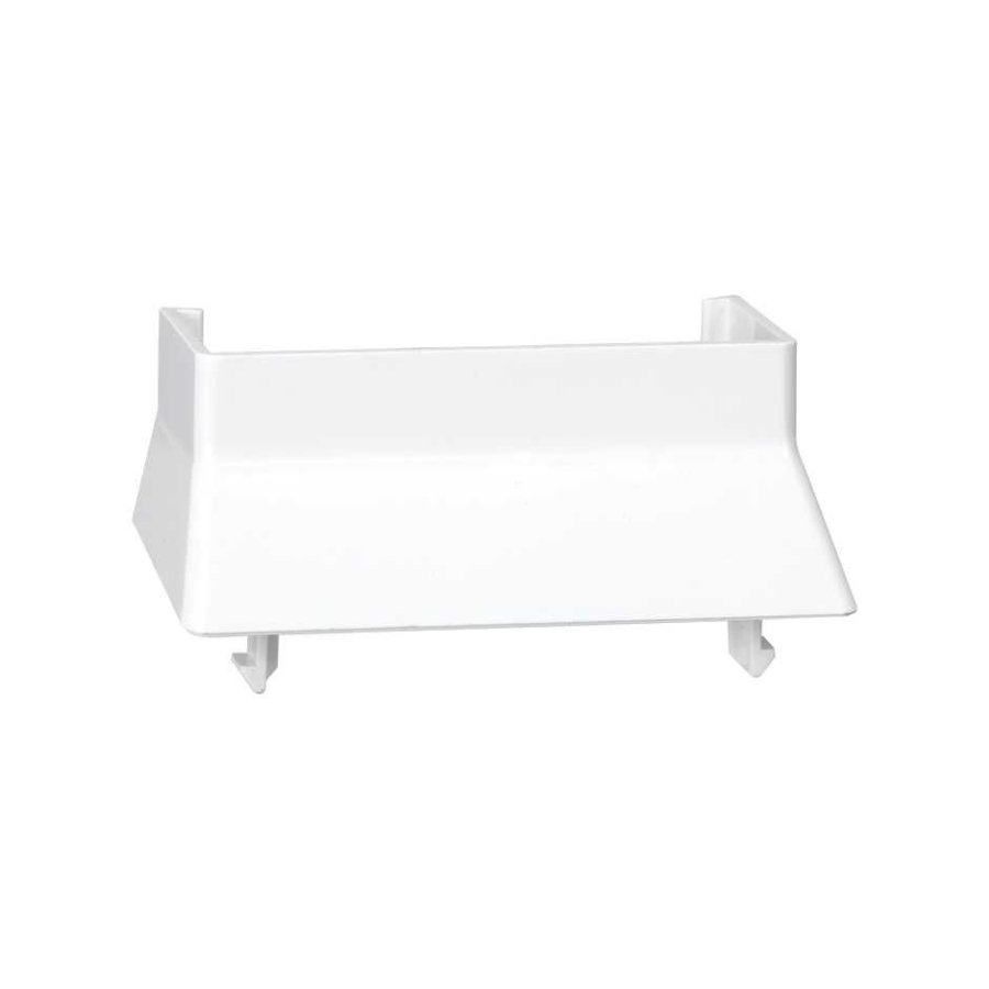 ST adapter, for trunkings 20x50 mm For surface mounted boxes CIMA PRO, pure white