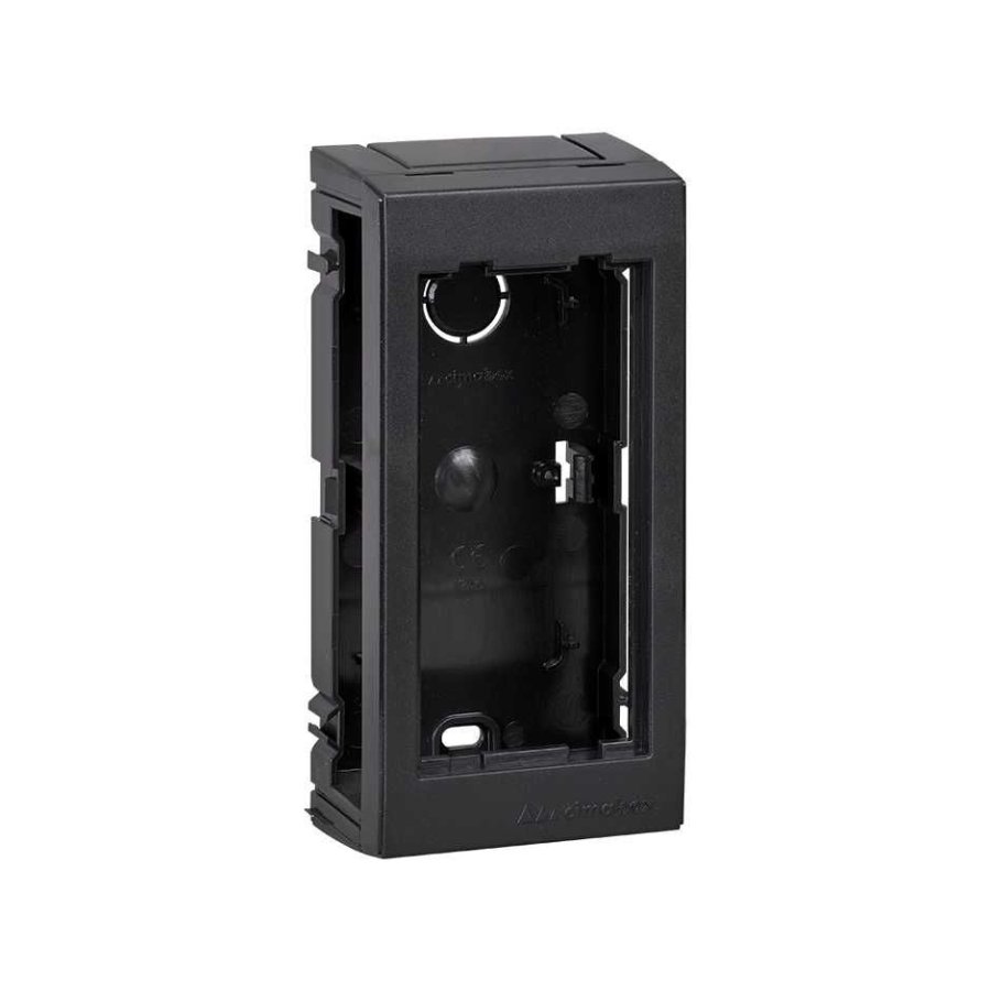 Surface mounted box, Without side covers, CIMA PRO, 2×K45, grey graphite