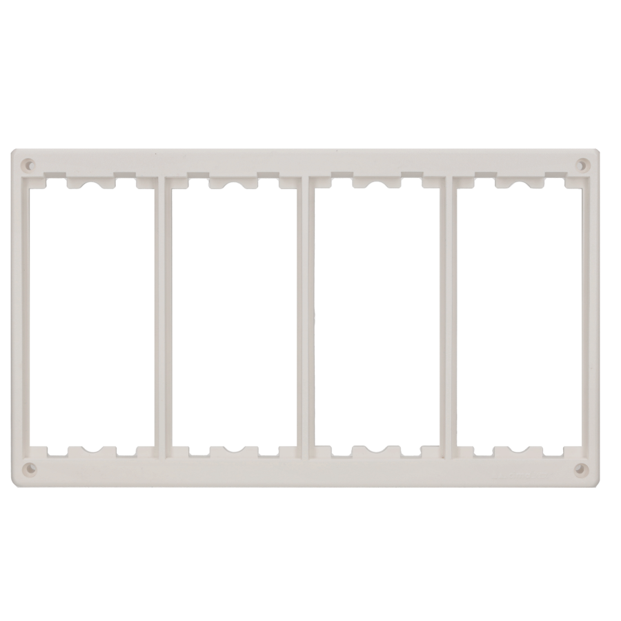 Rėmelis, skirtas S66/.. adapteriams, CIMA, 4×CIMA, atsarginė dalis, skirta SF serijos grindų dėžutėms, gryna balta (Pure white)
