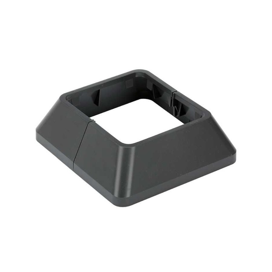 Base cover, for columns and minicolumns double-sided, ALC, (Spare piece), black
