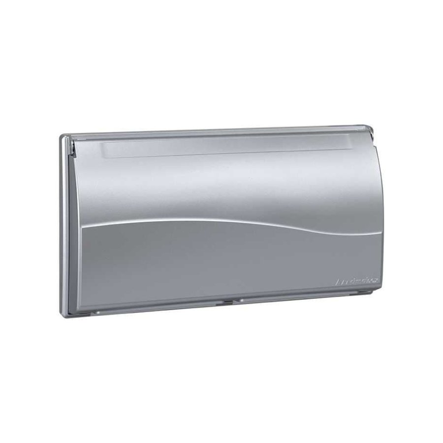 Housing frame with cover, CIMA PRO, 8×K45, aluminum