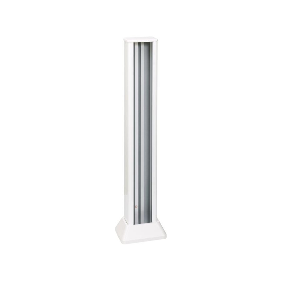 Mini montavimo kolona, vienpusė, ALC, 741 mm, 10×K45, 5×CIMA, 5×S500, gryna balta (Pure white)