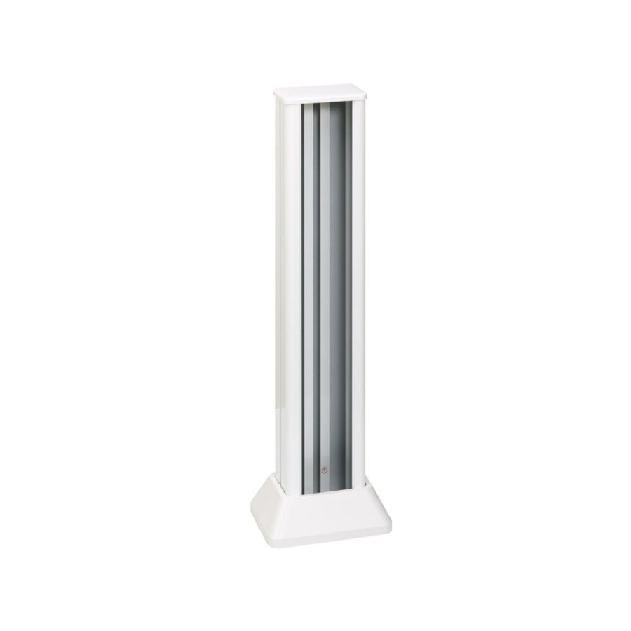 Mini montavimo kolona, dvipusė, ALC, 601 mm, 16×K45, 8×CIMA, 8×S500, gryna balta (Pure white)